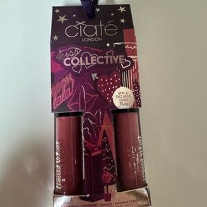 Ciate Mini Liquid Velvet Duo — Plum Purple & Berry Pink